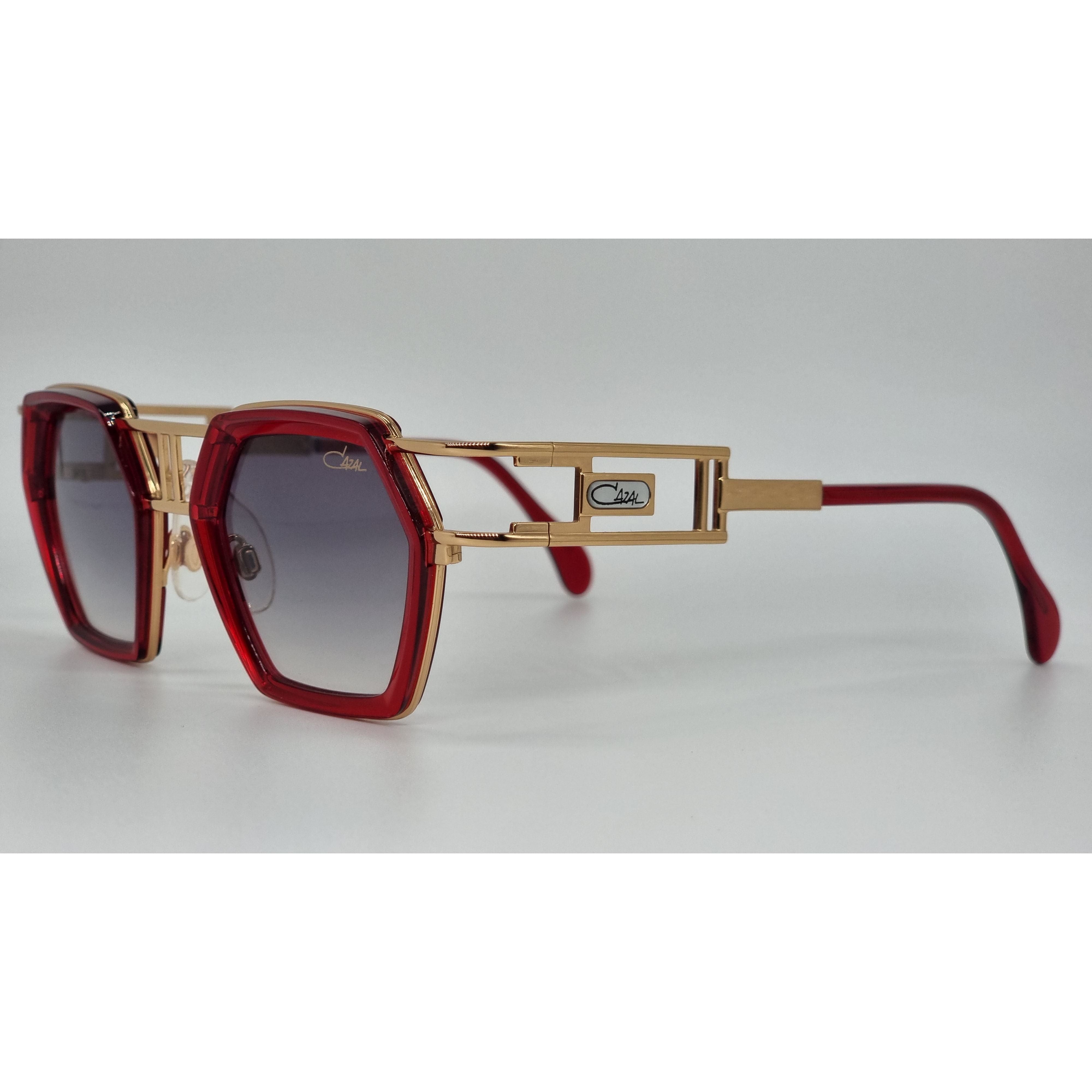 Cazal 677 Red & Black