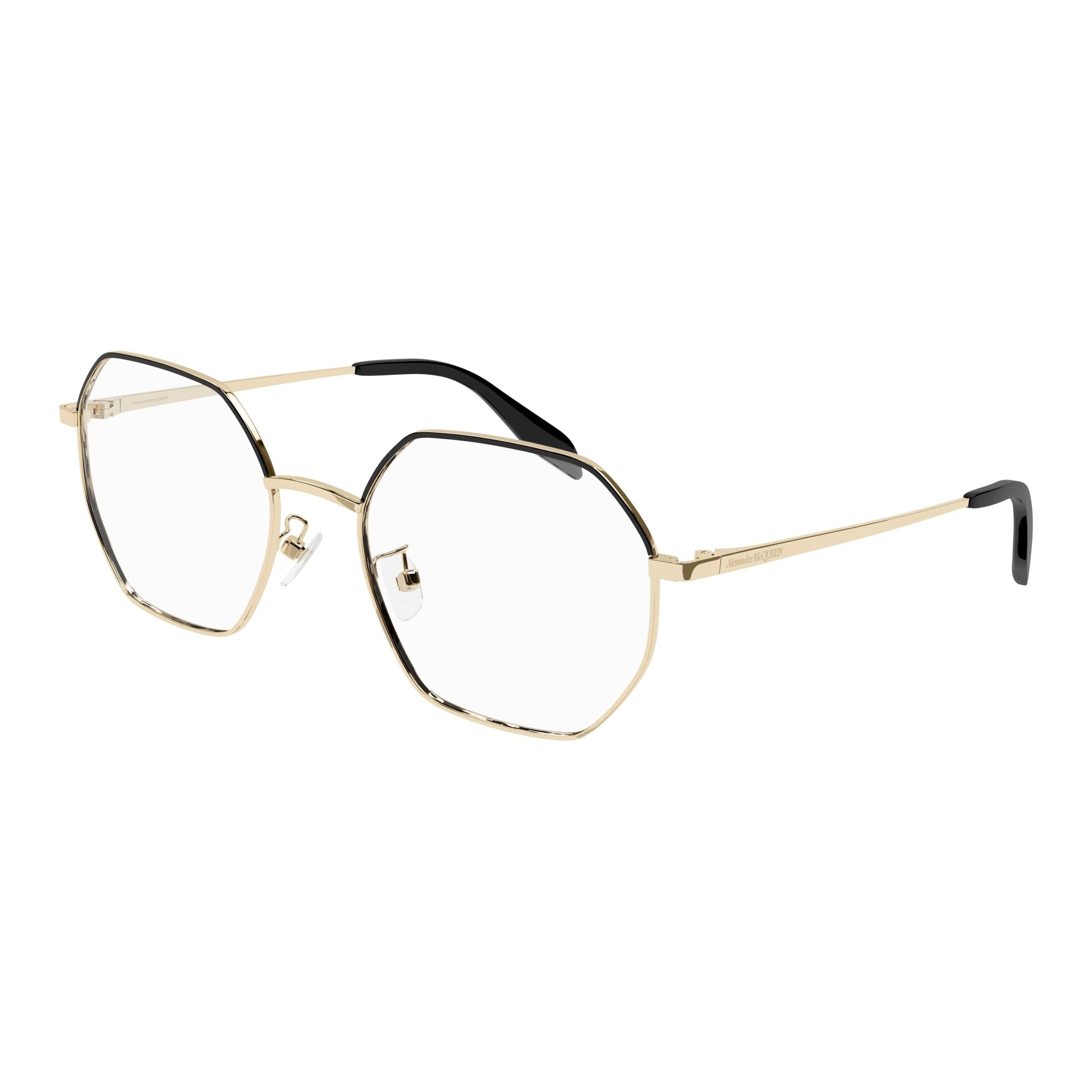 Alexander McQueen 0338 Gold & Black