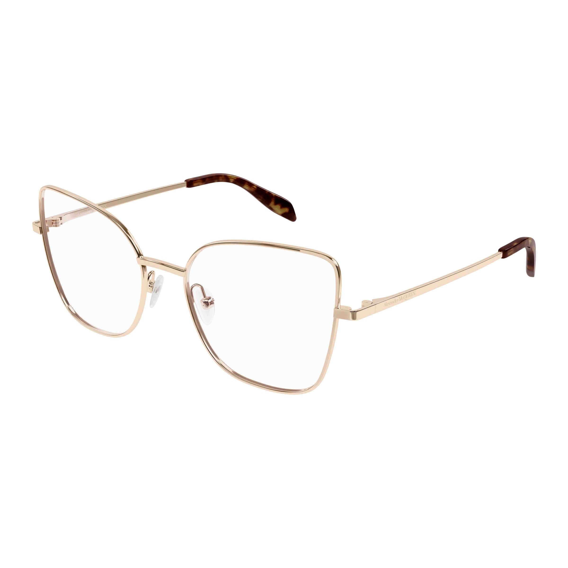 Alexander McQueen 0416 Rose Gold & Havana