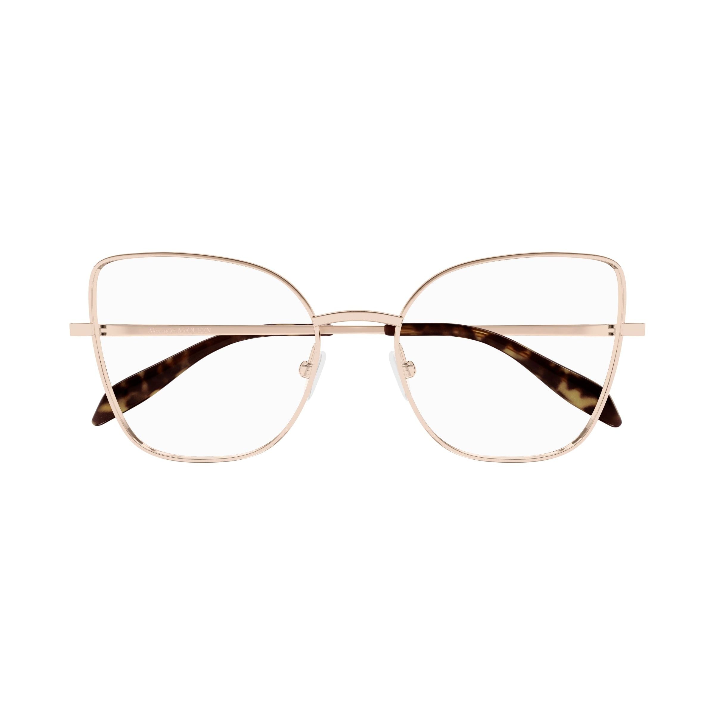 Alexander McQueen 0416 Rose Gold & Havana