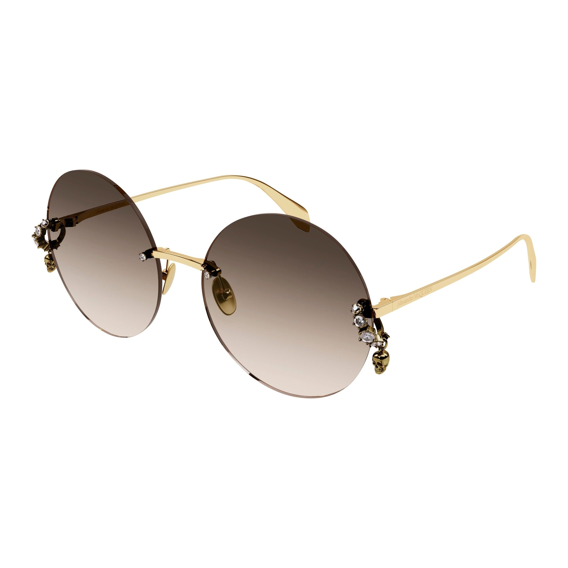 Alexander McQueen 0418 Gold & Pink