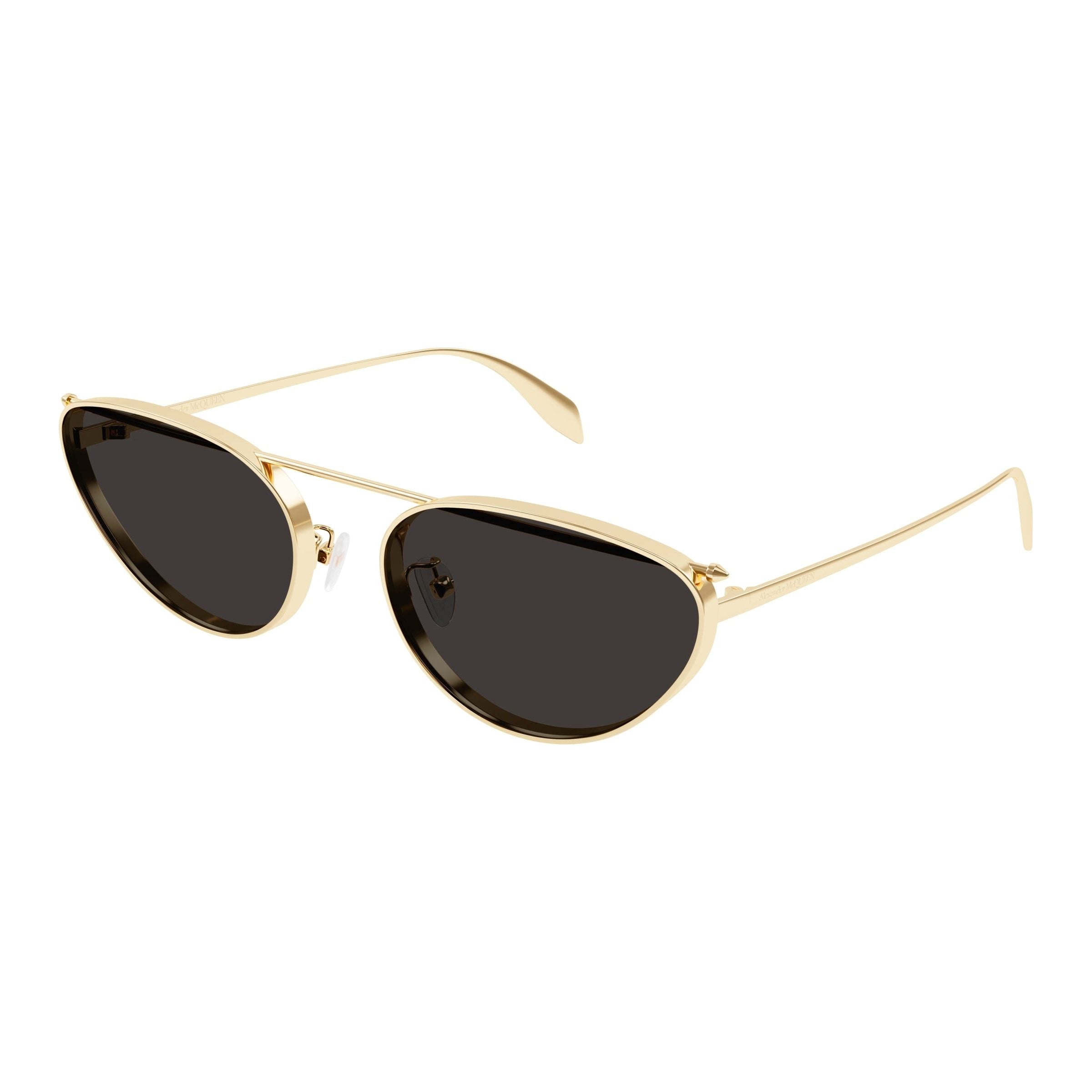 Alexander McQueen AM0424S Gold & Grey