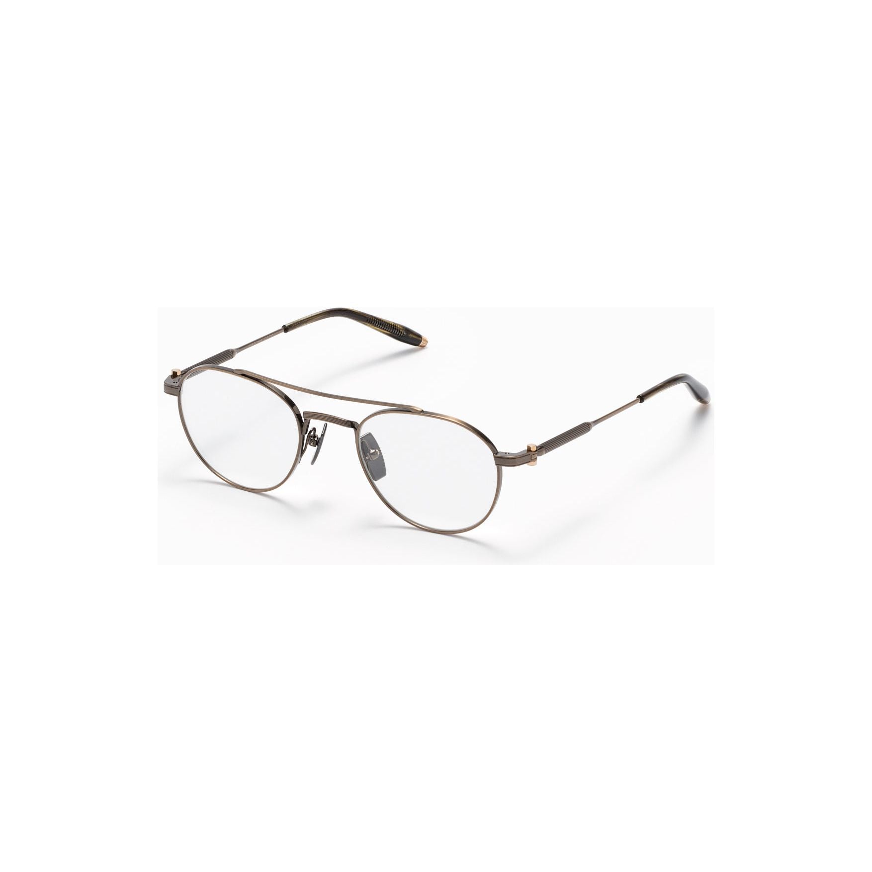 Akoni Mercury Antiqued White Gold - Dark Tortoise