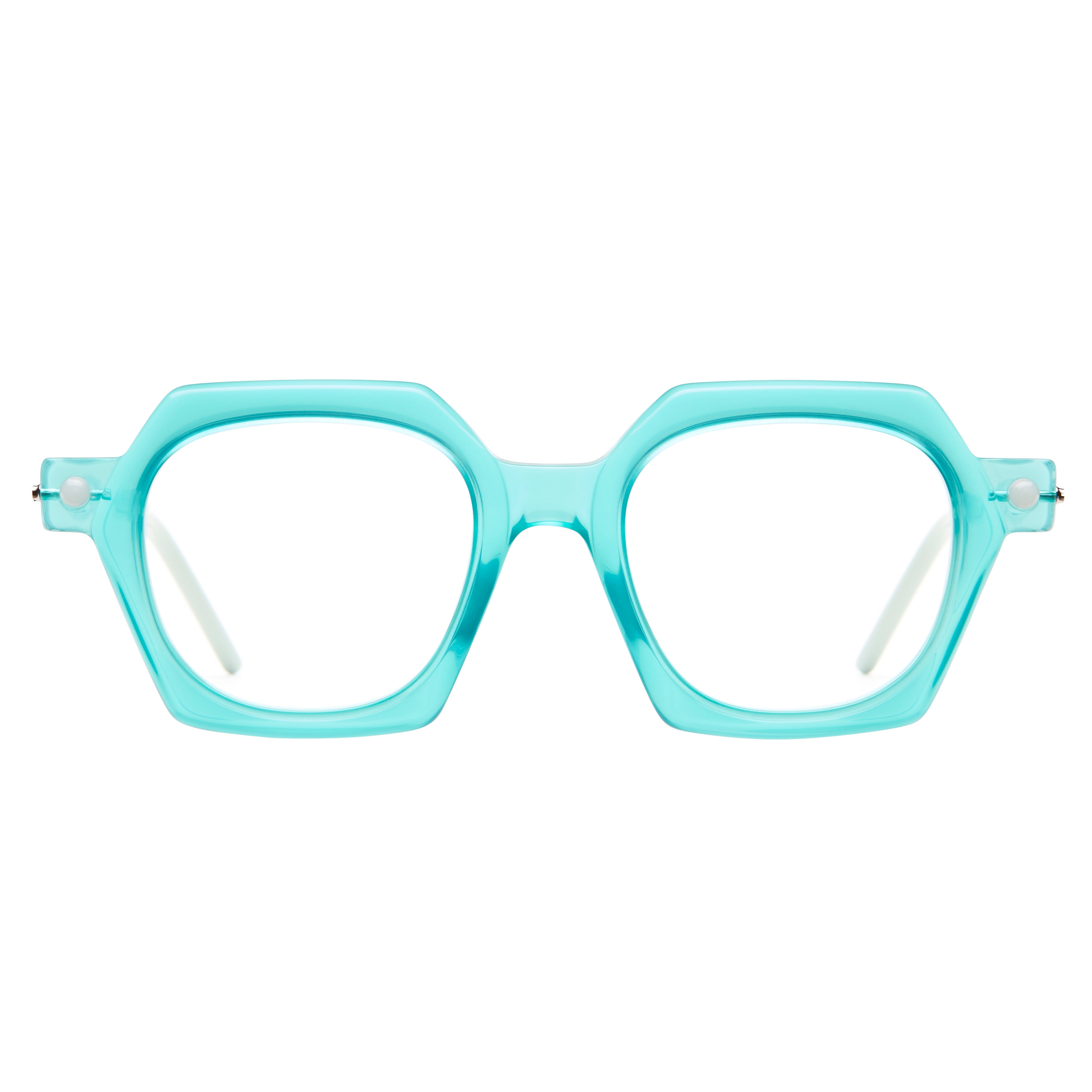 Kuboraum Maske P10 Aqua Marine & Green Havana & Green