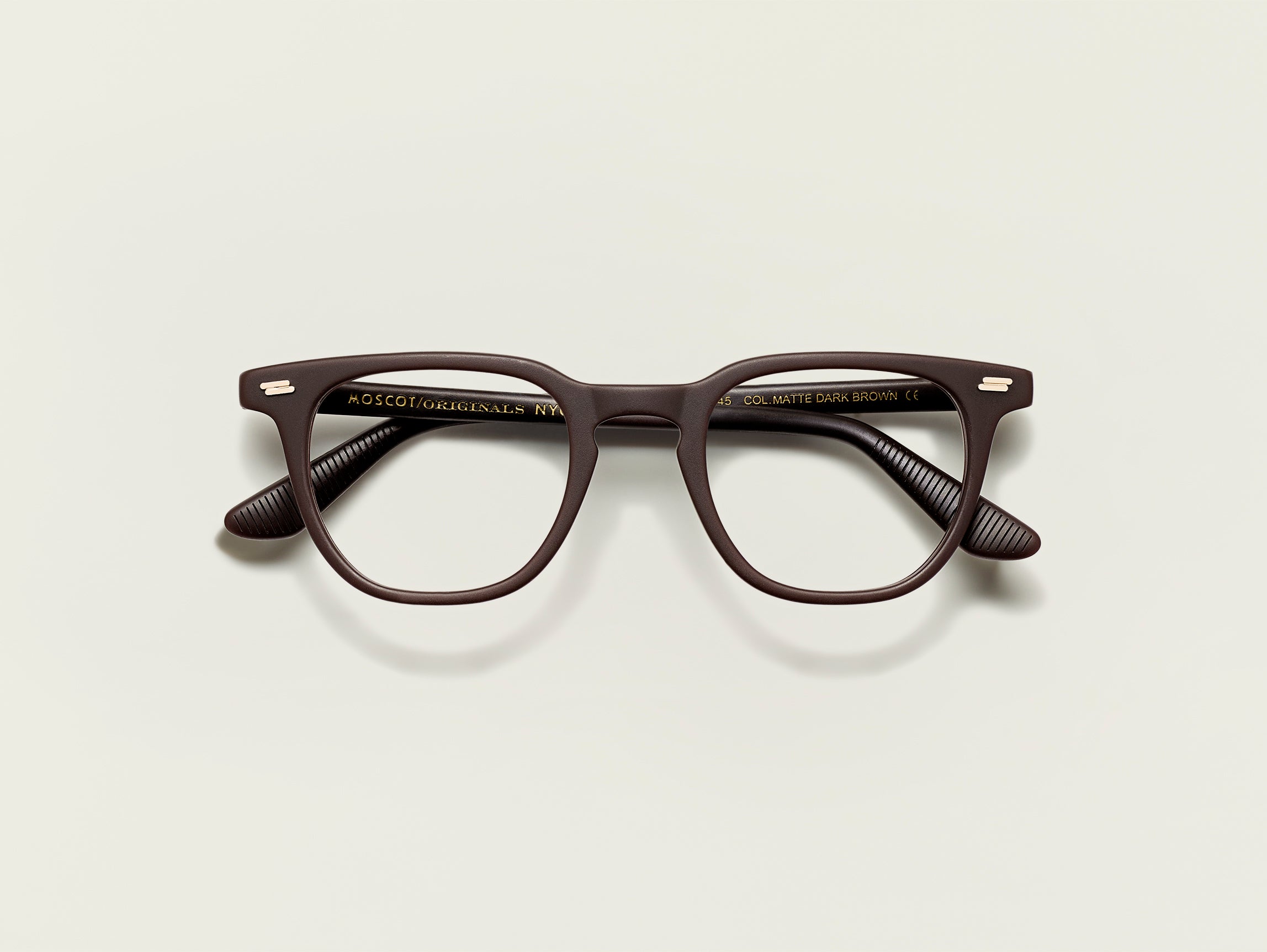 Moscot Tatah Matte Dark Brown