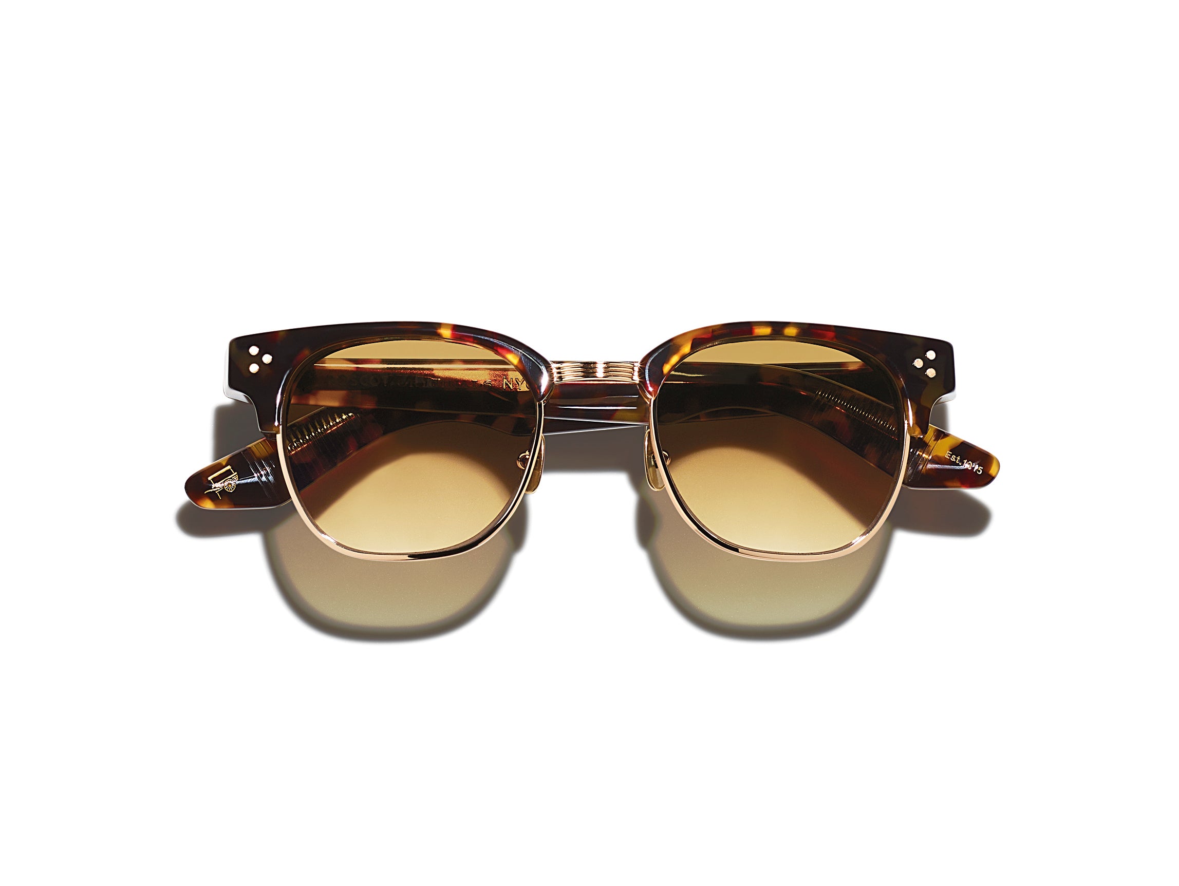 Moscot Tinif Tortoise-Gold