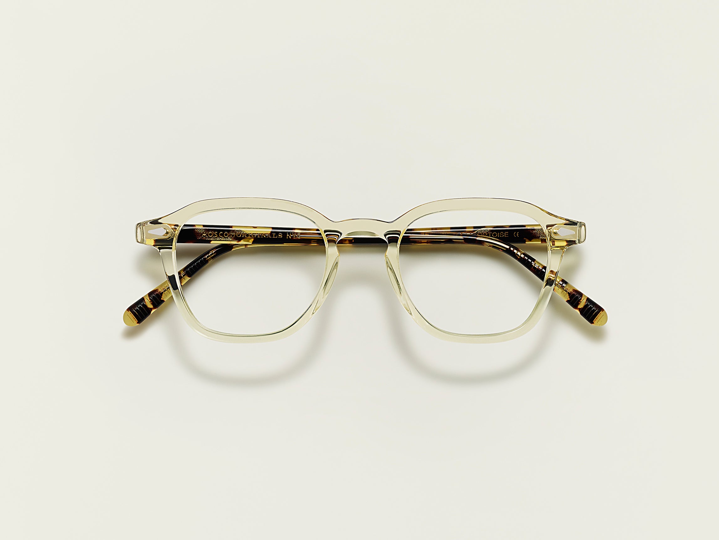 Moscot Vantz Citron Tortoise